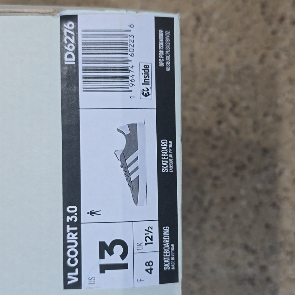 Adidas VL COURT 3.0 Mens Sneakers - Picture 10 of 12